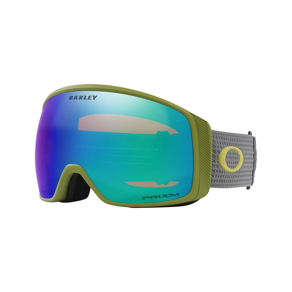 oakley snowboard goggles lenses Oakley Flight Tracker L Snow Goggles, Fern Thermal/Prizm Argon Iridium