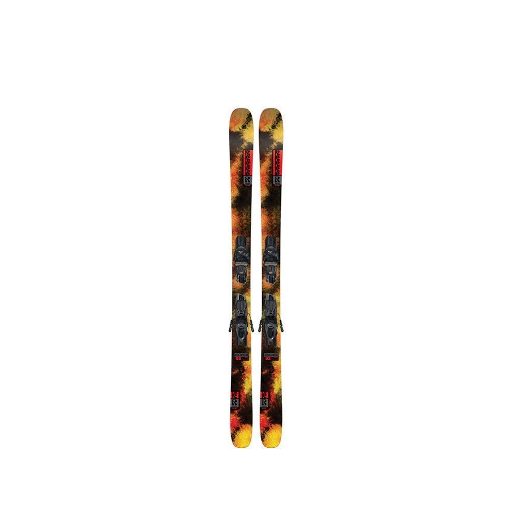 k2 freeride ski K2 Reckoner 92 Skis + Quikclk Free Bindings 2026