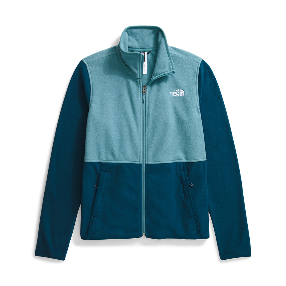 The North Face Recycled deals Fleece Blue Two Tone Jacket