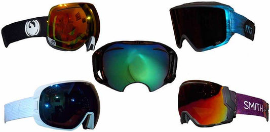 Dragon winter goggle and Smith winter goggle