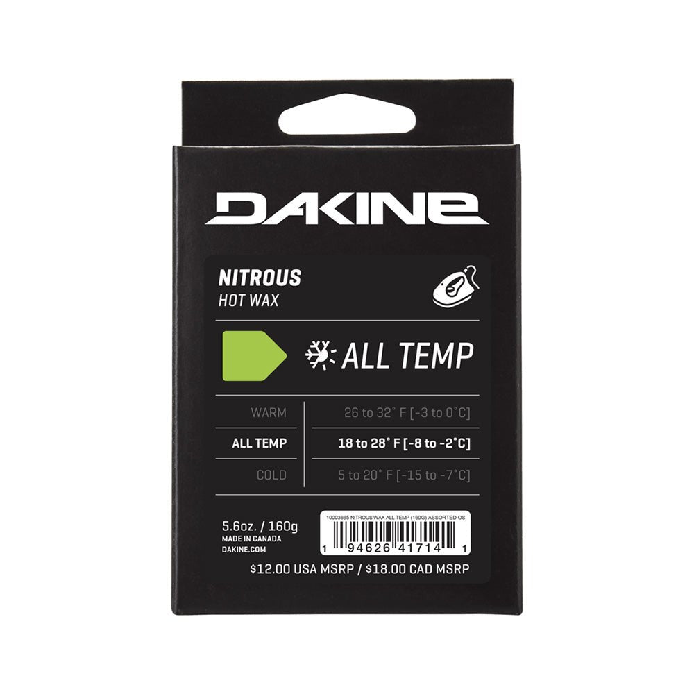 Dakine Nitrous Wax - All Temp 2026 - UtahSkis for sale at UtahSkis