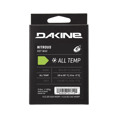 Dakine Nitrous Wax - All Temp 2026 - UtahSkis for sale at UtahSkis