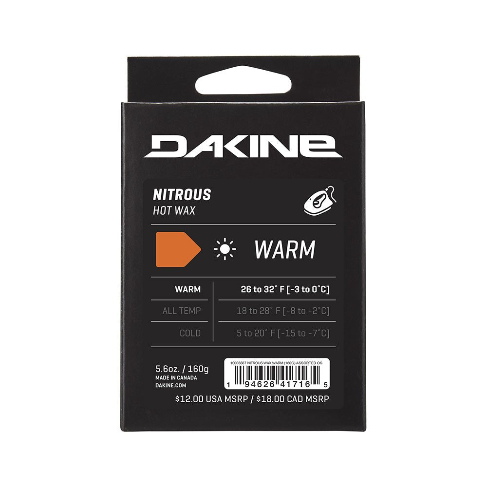 Dakine Nitrous Wax - Warm 2026 - UtahSkis for sale at UtahSkis
