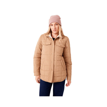 Roxy Womens Alpine Quilted Shacket 2026 - UtahSkis for sale at UtahSkis