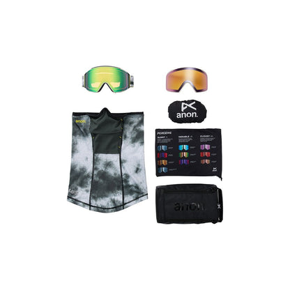 Anon M4S Cylindrical Goggles + Bonus Lense + MFI Facemask 2026 - UtahSkis for sale at UtahSkis