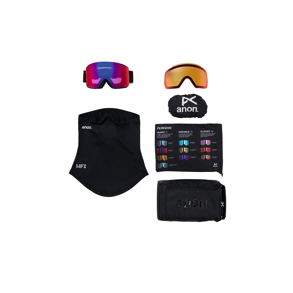 Anon M5 Goggles + Bonus Lense + MFI Facemask 2027