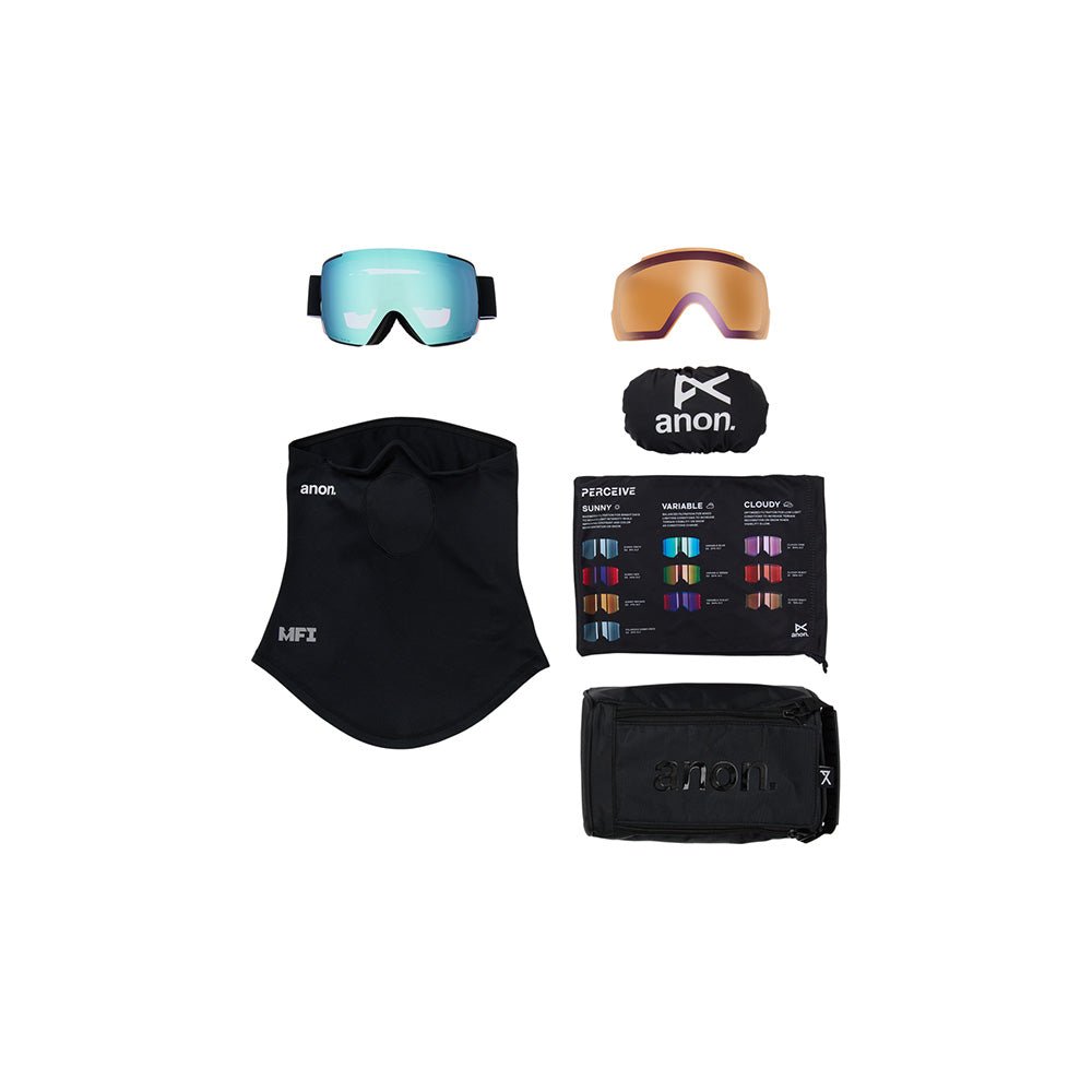 Anon M5S Goggles + Bonus Lens + MFI Facemask 2027
