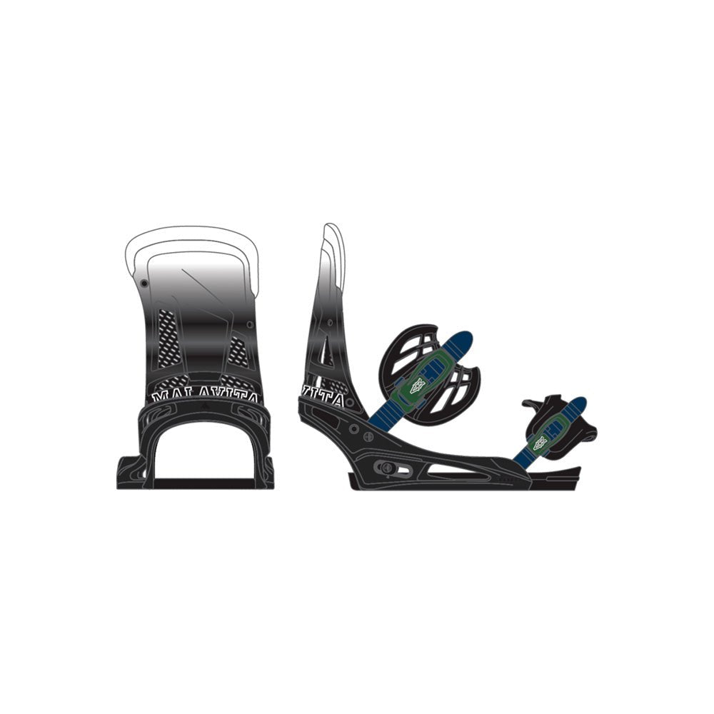 Burton Malavita Mens Snowboard Bindings 2027 - UtahSkis for sale at UtahSkis