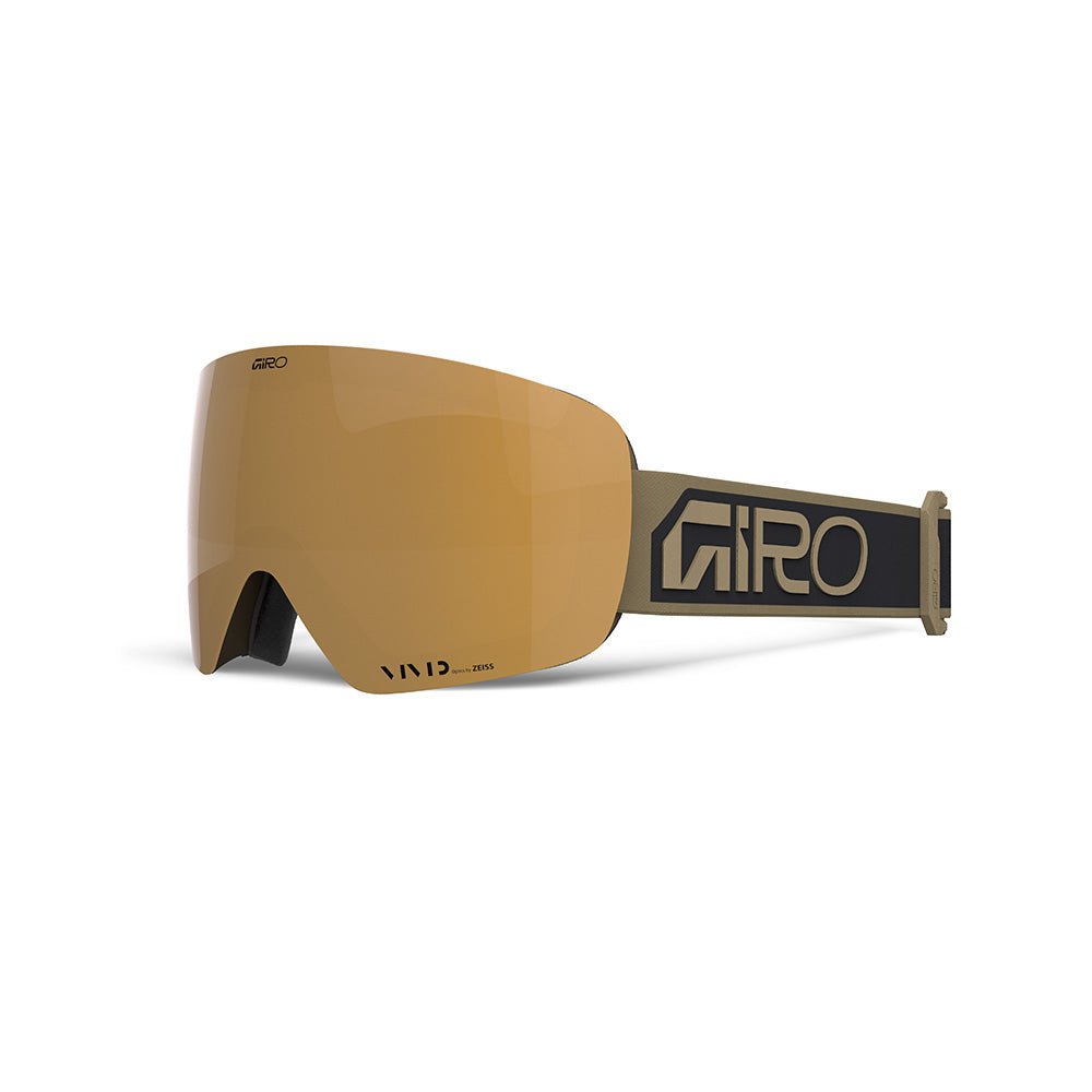 Giro Contour Goggle, Midnight Brown Wordmark Petrol