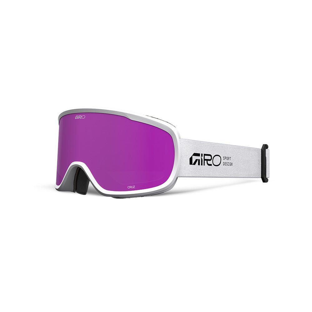 Giro Cruz Goggle White Stacked/Amber Pink