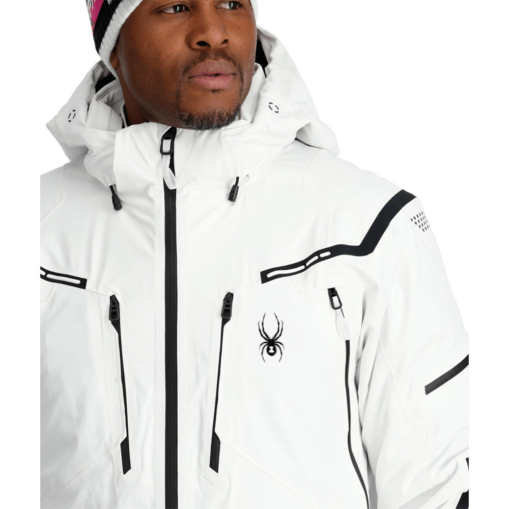 White gore hotsell tex jacket