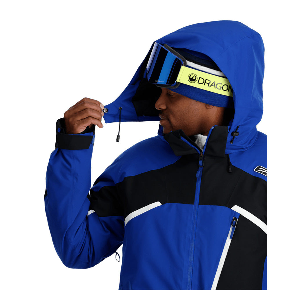 Black spyder outlet ski jacket