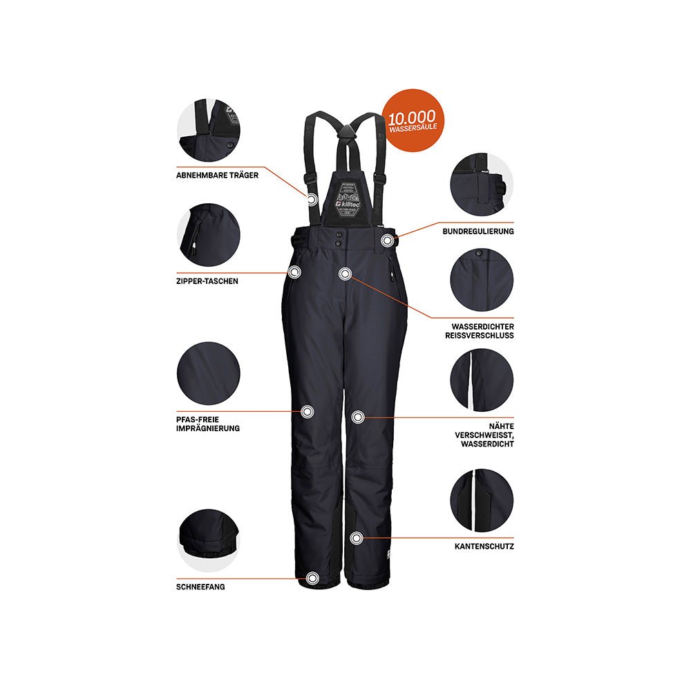Killtec Girls Sunny Pants 2027 - UtahSkis for sale at UtahSkis
