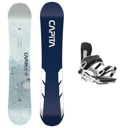 Capita Mercury Snowboard / Union Force Snowboard Bindings Package 2024