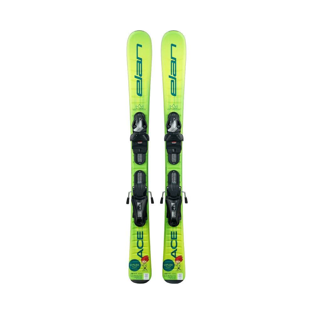 Elan Jett Jr Kids Skis + El 4.5 Jr Bindings 2026 - UtahSkis for sale at UtahSkis