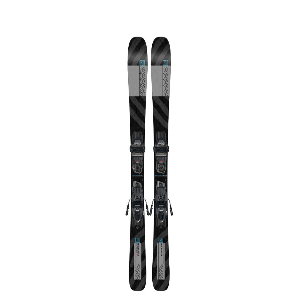 K2 Mindbender 85 W Womens Skis / Quikclik Ski Bindings 2024