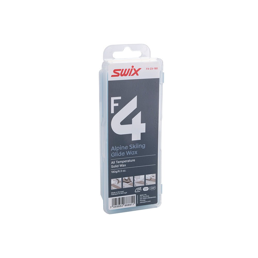 Swix F4 Glidewax 180G Wax 2026 - UtahSkis for sale at UtahSkis
