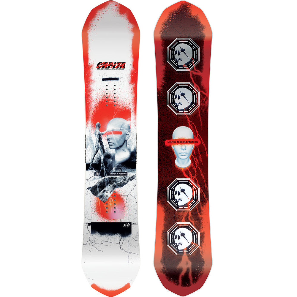 Capita Ultrafear Reverse Camber Snowboard / Union Strata Snowboard Bindings Package 2024