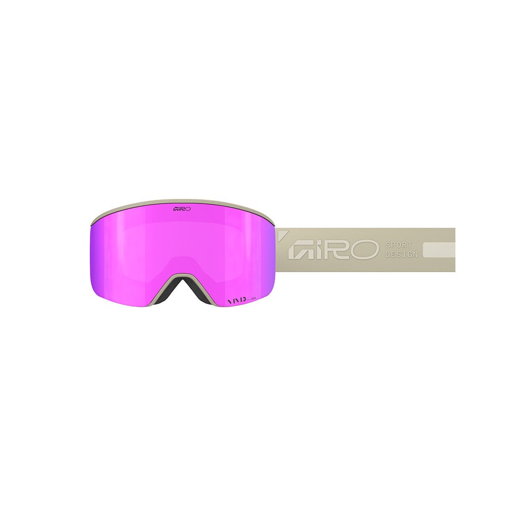 Giro Ella Women's Goggles Stone Tan Rails Pink/Vivid Pink/Vivid Infrared