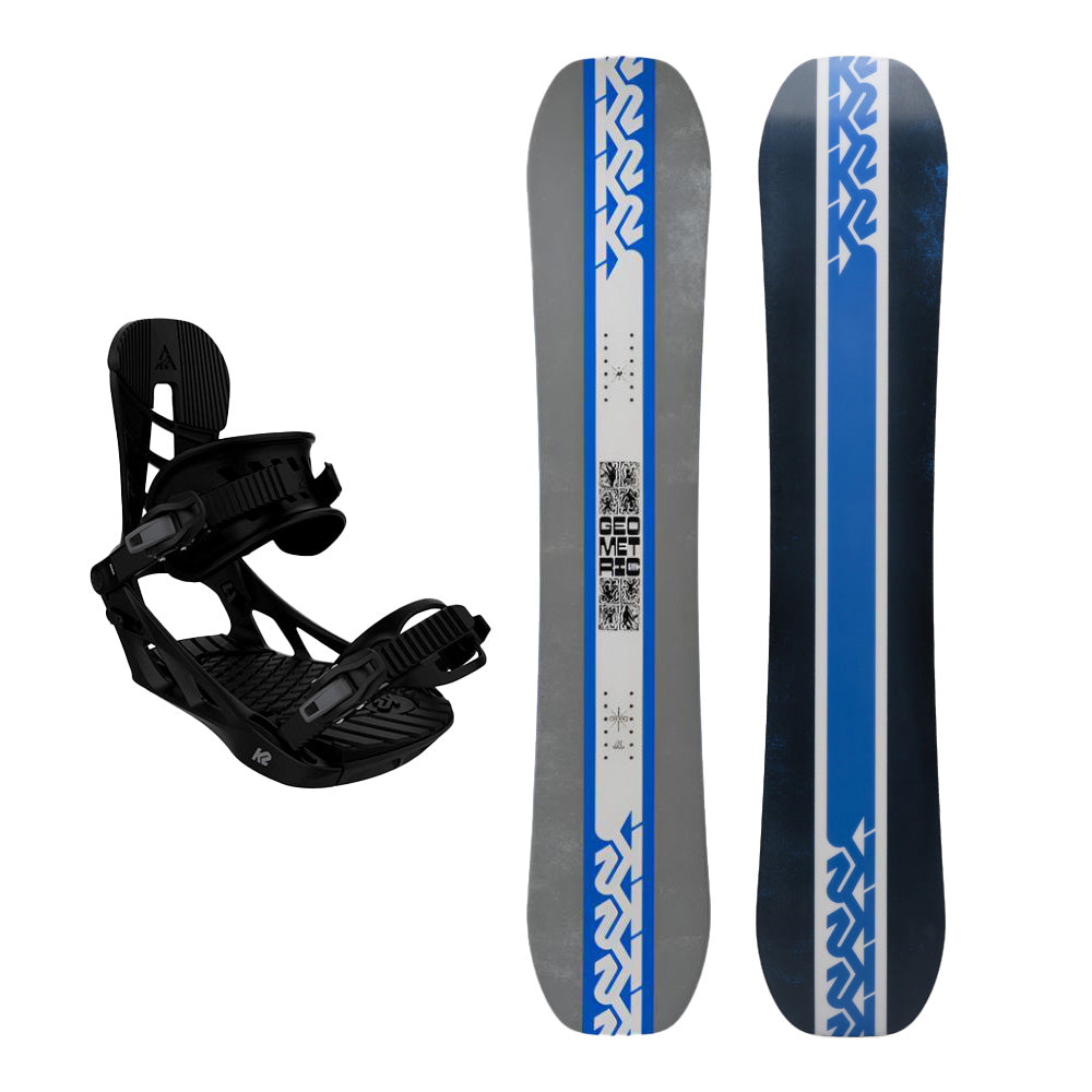 All Mountain Rocker Snowboard Symbolic Knotty Snowboard Complete ...