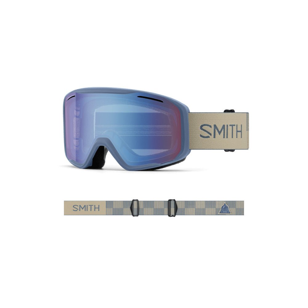 Smith Blazer Goggles, Granite Blue/Blue Sensor Mirror