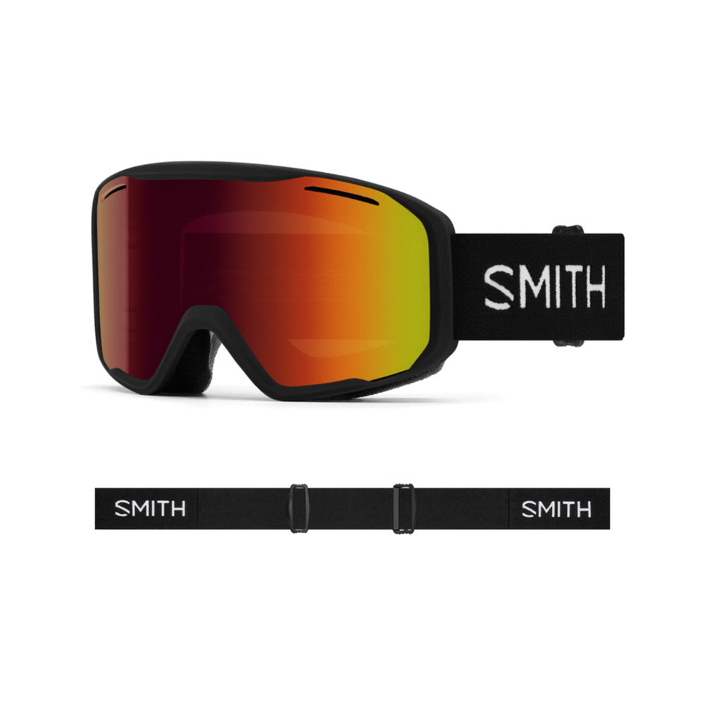 Smith Blazer Low Bridge Fit Goggles + Blue Sensor Mirror Lens