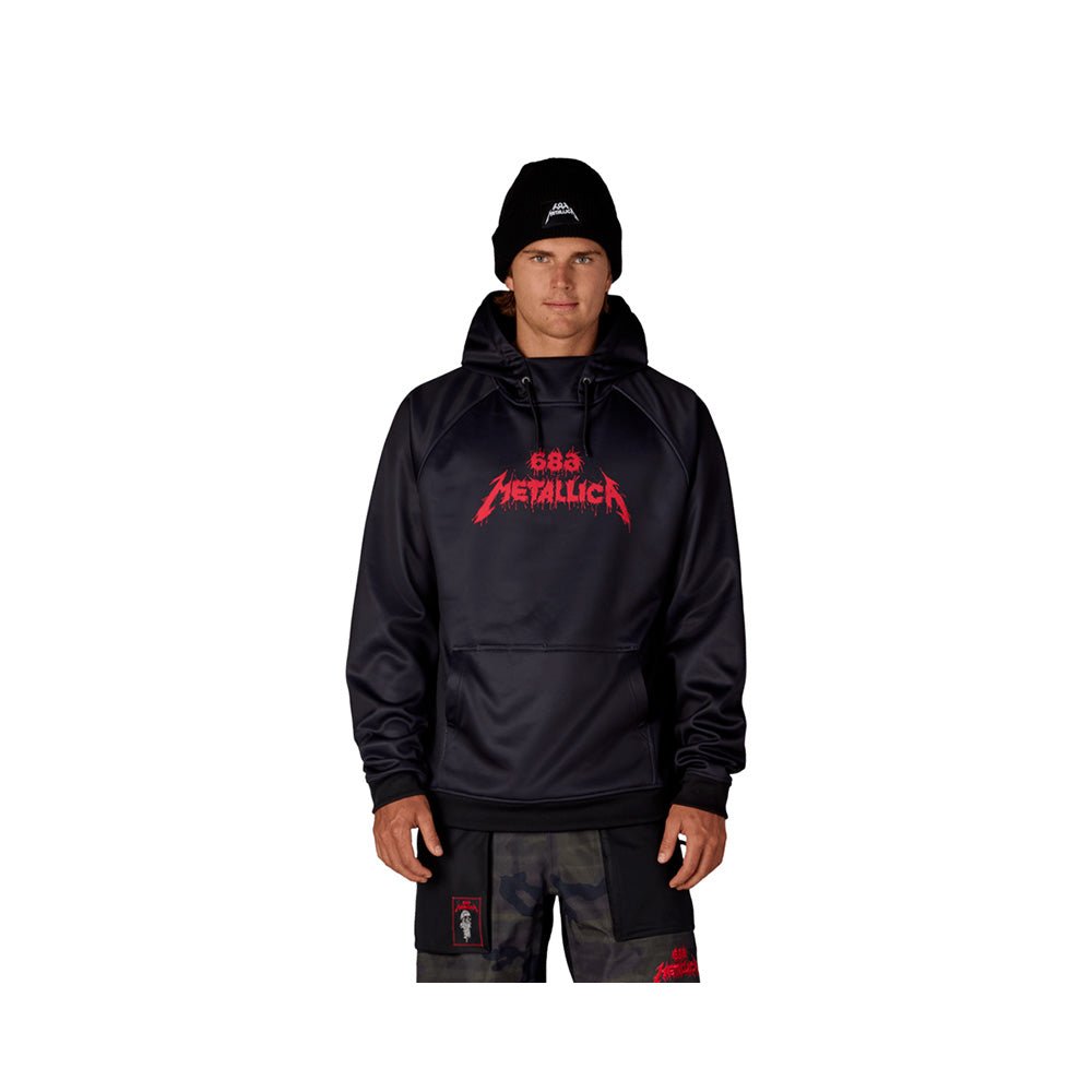 686 Mens Metallica Bonded Fleece Hoody 2027 - UtahSkis for sale at UtahSkis