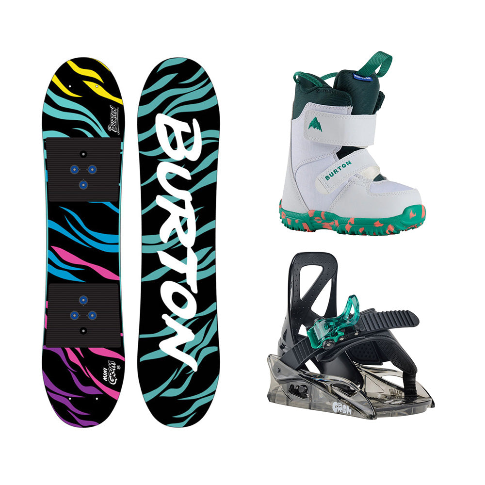 burton grom youth snowboard bindings Disc Kid's 2023 Its lightweight Burton Kids Step On Grom