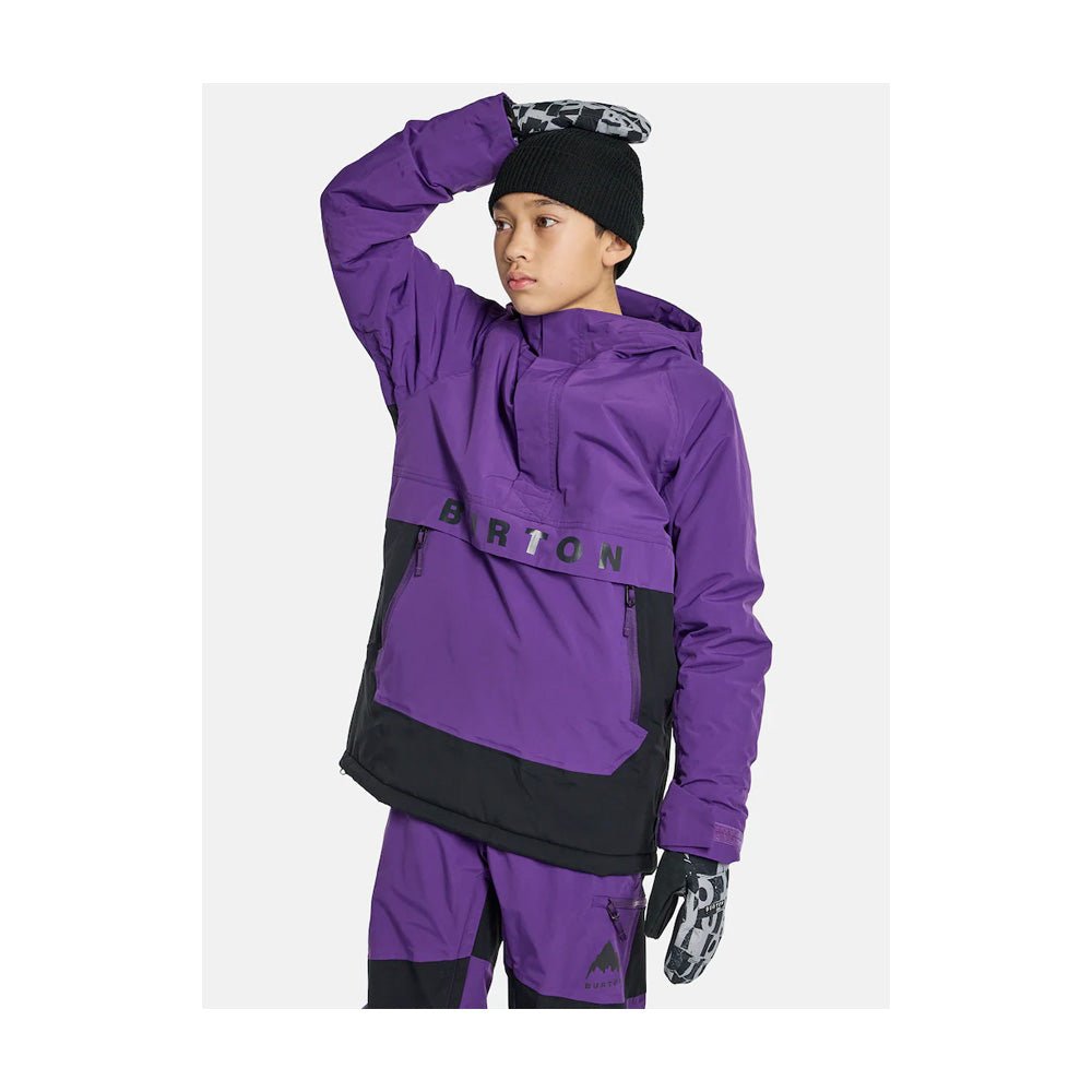 Burton Kids Frostner 2L Anorak Jacket 2026 - UtahSkis for sale at UtahSkis