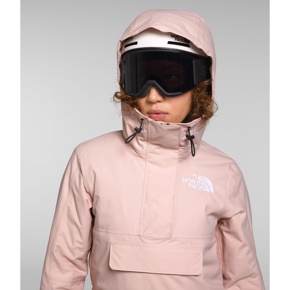 North face store pink ski jacket