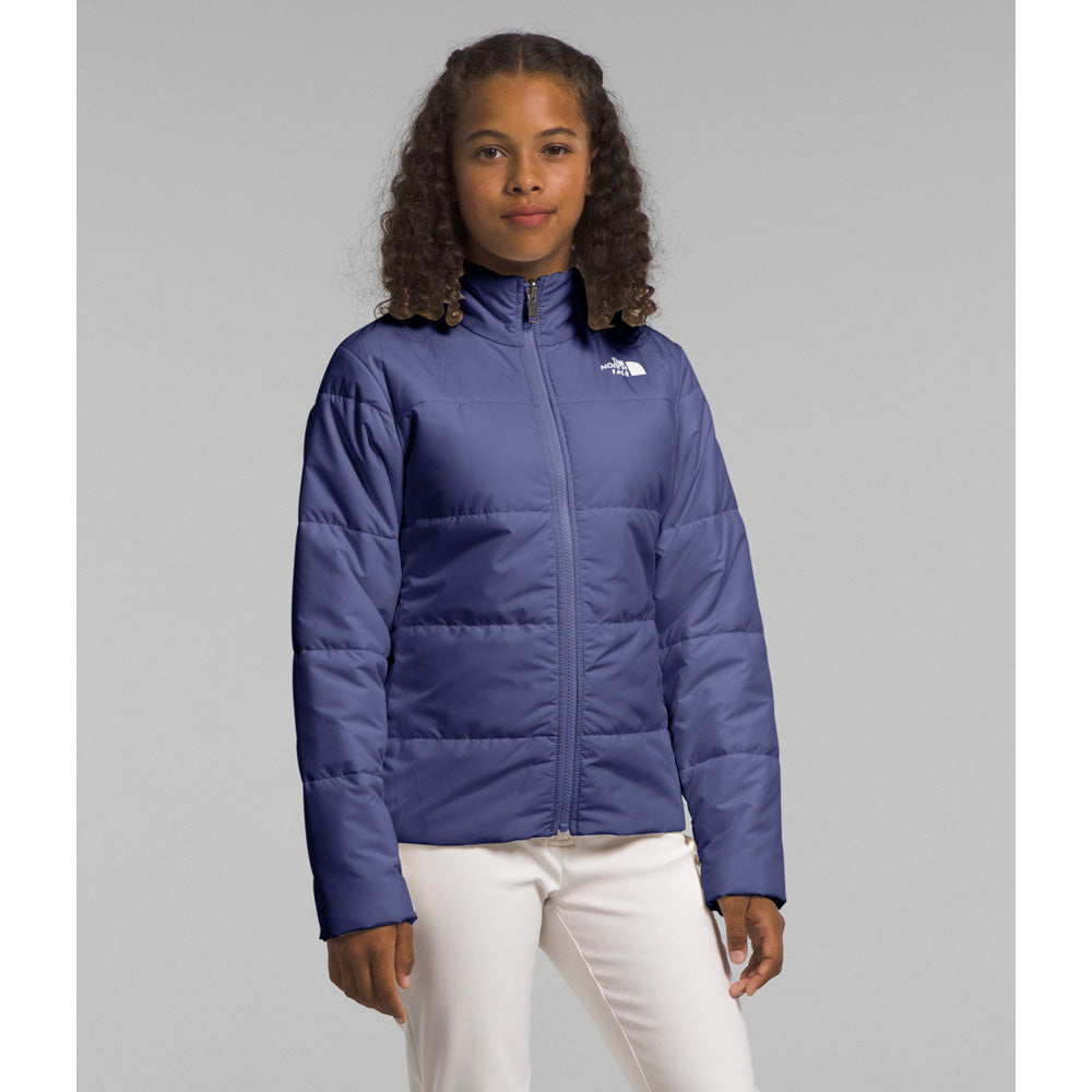 Girls north face puffer hot sale coat