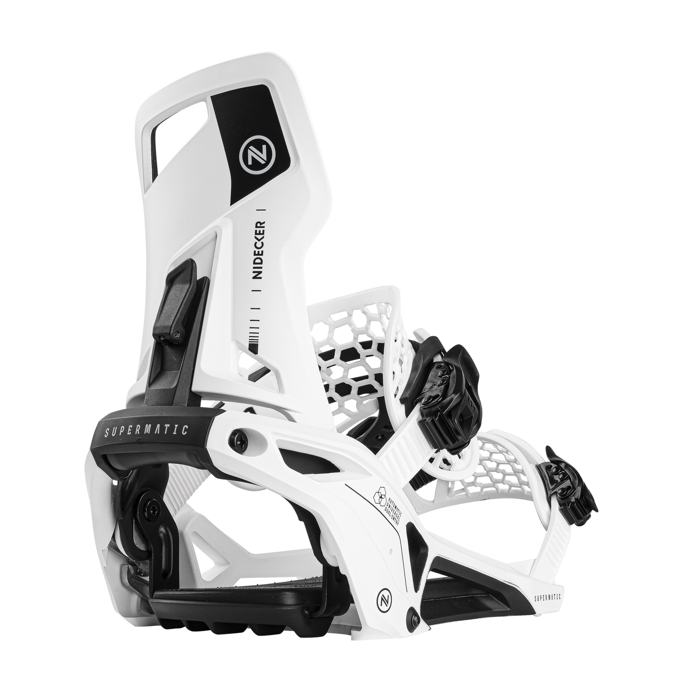 Nidecker Supermatic Snowboard Bindings 2025