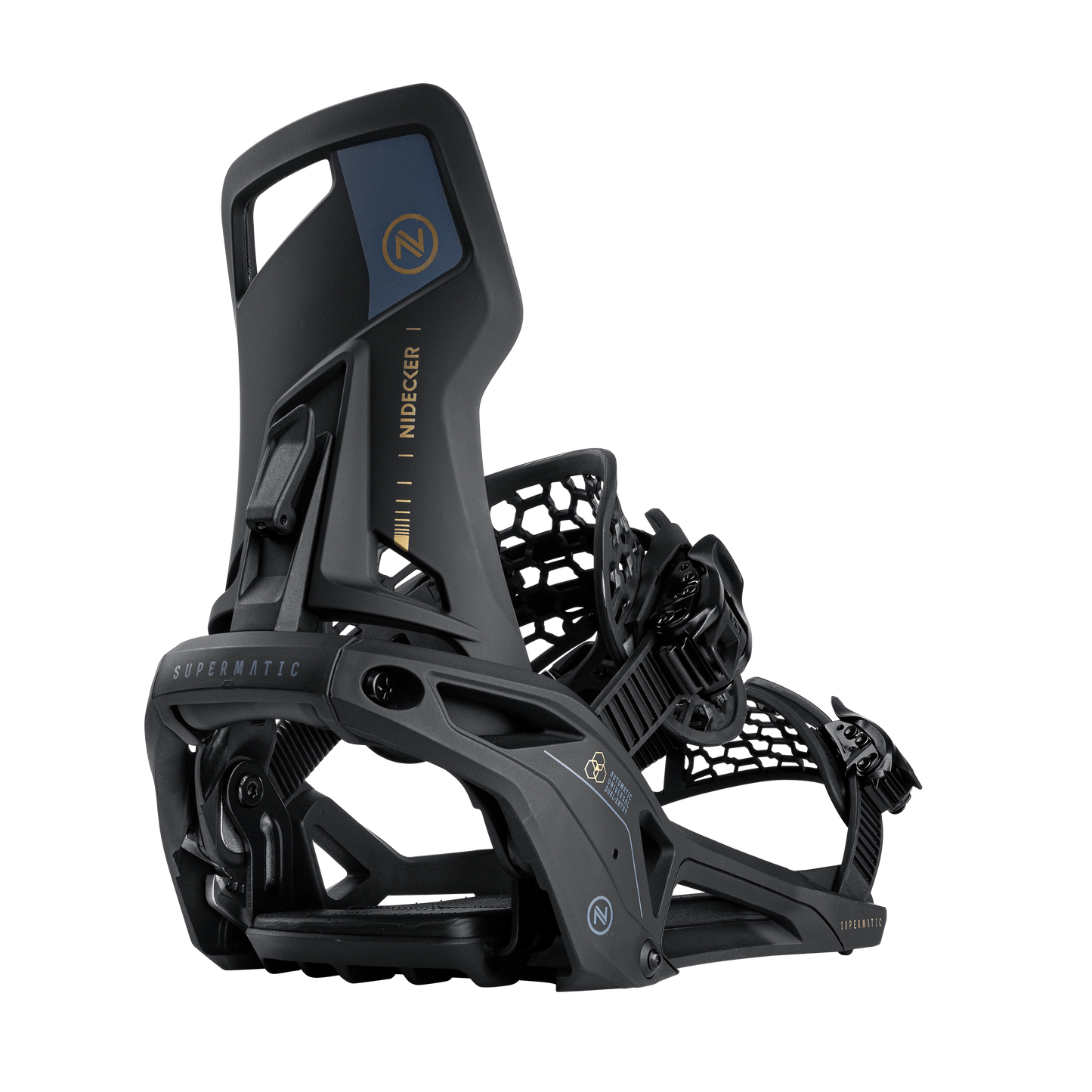 Nidecker Supermatic Snowboard Bindings 2025