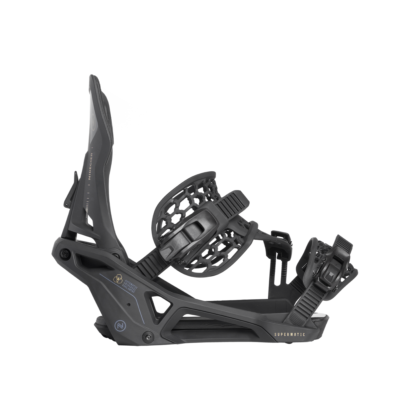 Nidecker Supermatic Snowboard Bindings 2025