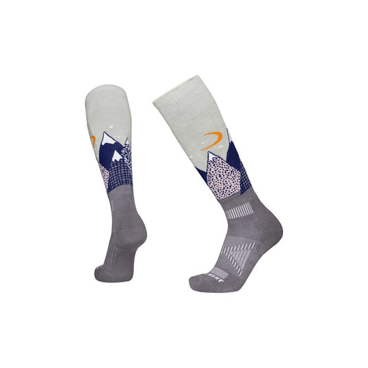 Le Bent Kids Cushion Snowy Mountain Sock 2027