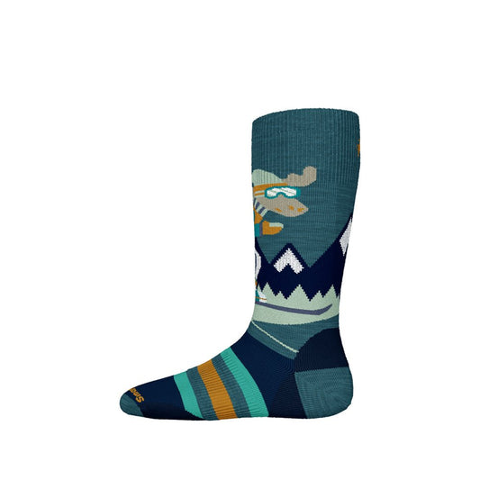 Smartwool Kids Wintersports Full Cushion Mountain Moose OTC Socks 2026 - UtahSkis for sale at UtahSkis