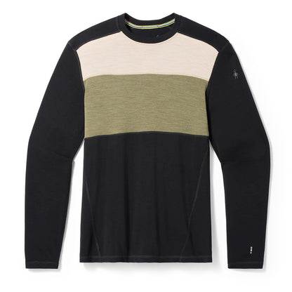 Smartwool Classic Thermal Merino Colorblock Base Layer Crew 2024