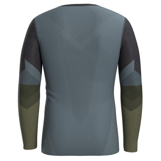 Smartwool Intraknit Thermal Colorblock Mens Crew 2025