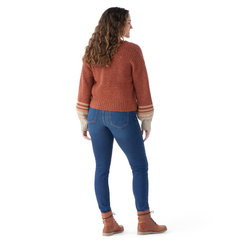 Smartwool Cozy Lodge Cropped Womens Cardigan Sweater 2024 W COZY