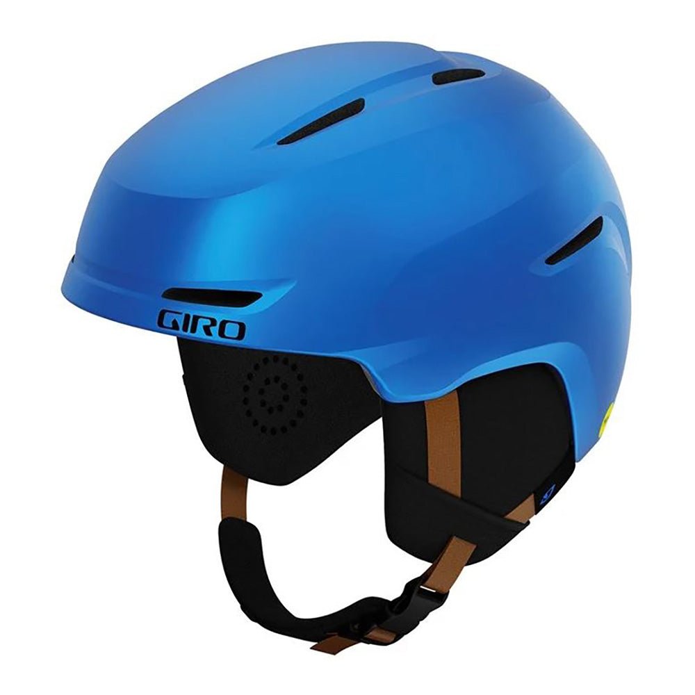 giro launch childrens snowboard ski helmet Youth Snow - Matte White a Stack Vent Giro Spur MIPS Helmet Blue