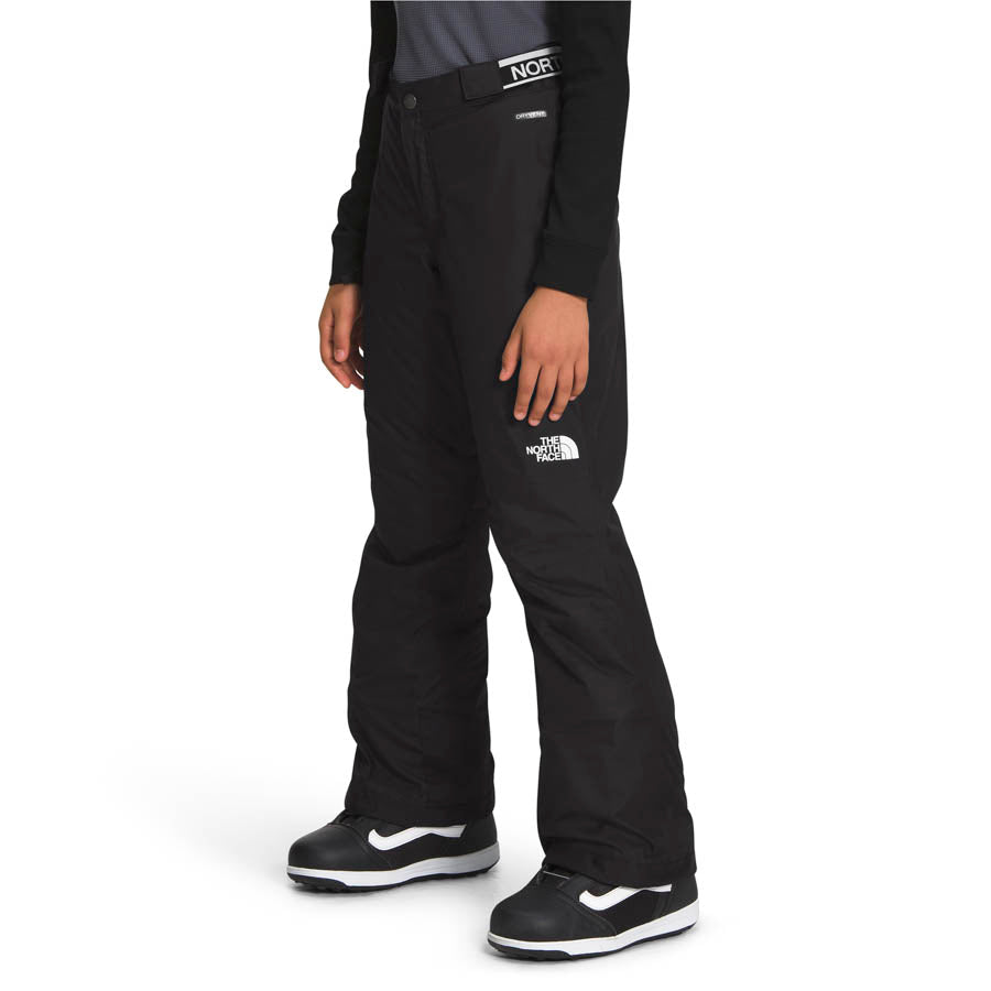 THE NORTH FACE GIRLS FREEDOM INSULATED SNOW PANT BLACK 2023 - ONE Boardshop