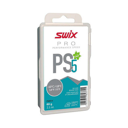 Swix PS5 Turquoise 60G Wax 2026 - UtahSkis for sale at UtahSkis