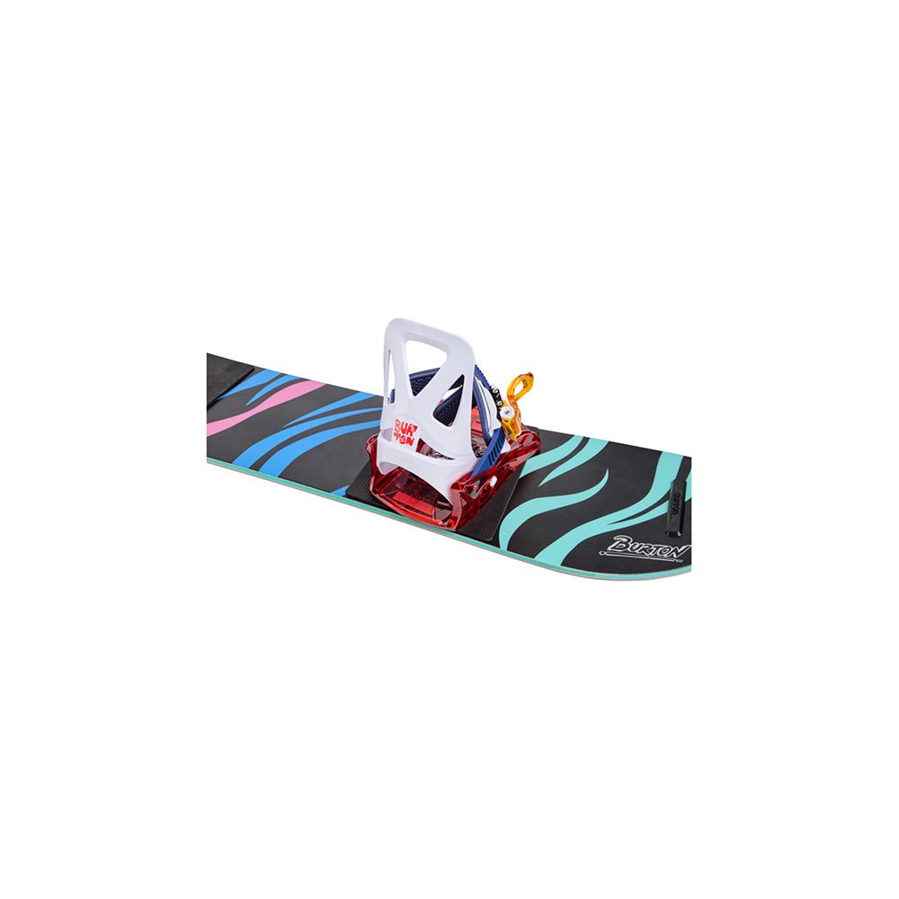 burton grom disc snowboard binding Burton Kids' Grom Disc Snowboard Bindings Red/Multi