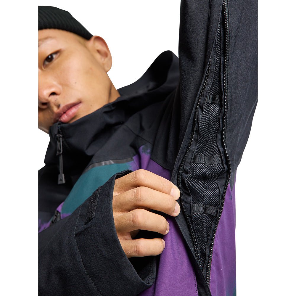 BURTON 2025 MODEL メンズ ブラック ジャケット Burton Mens Lodgepole Jacket 2025 M LODGEPOLE JACKET 24-25 Burton