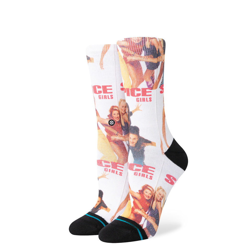 Stance Spice Girls Friendship Never Ends Womens Poly Crew Socks 2024