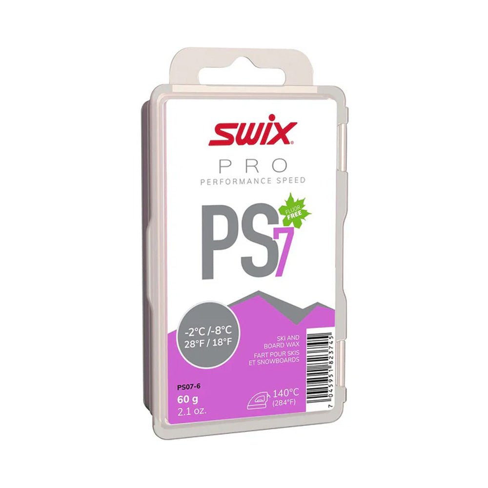 Swix Ps7 Violet 60G Wax 2026 - UtahSkis for sale at UtahSkis