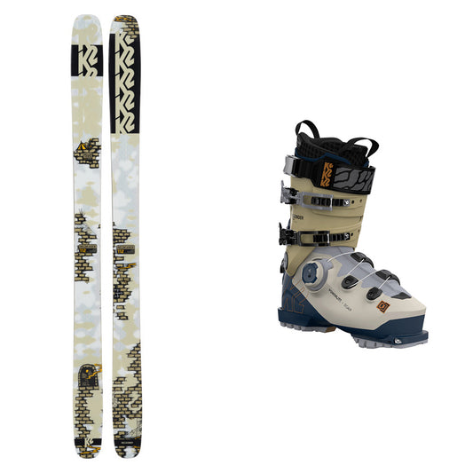 K2 Reckoner 112 Skis / Mindbender 120 BOA Ski Boots Package 2024