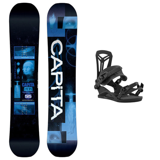 Capita Pathfinder Snowboard / Union Flite Pro Snowboard Bindings 2024