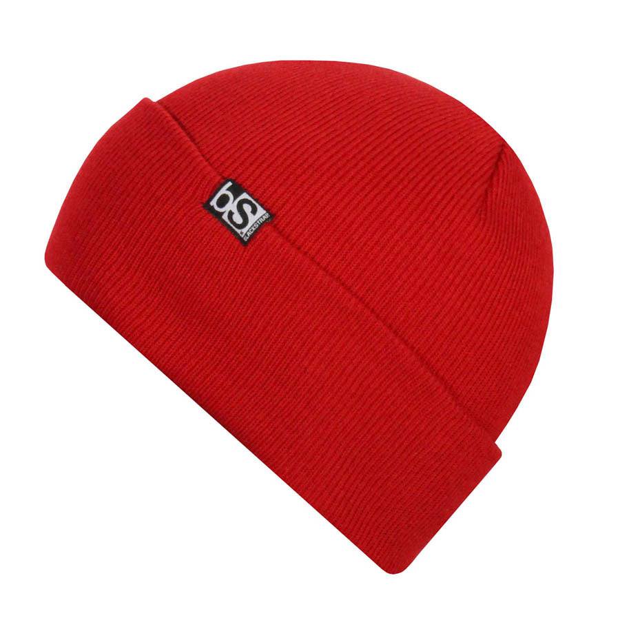 Black Strap Essential Beanie 22-23 - RED