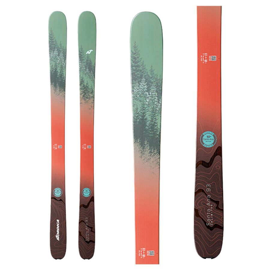 Nordica Santa Ana 93 Unlimited Womens Skis 22-23 - 2223
